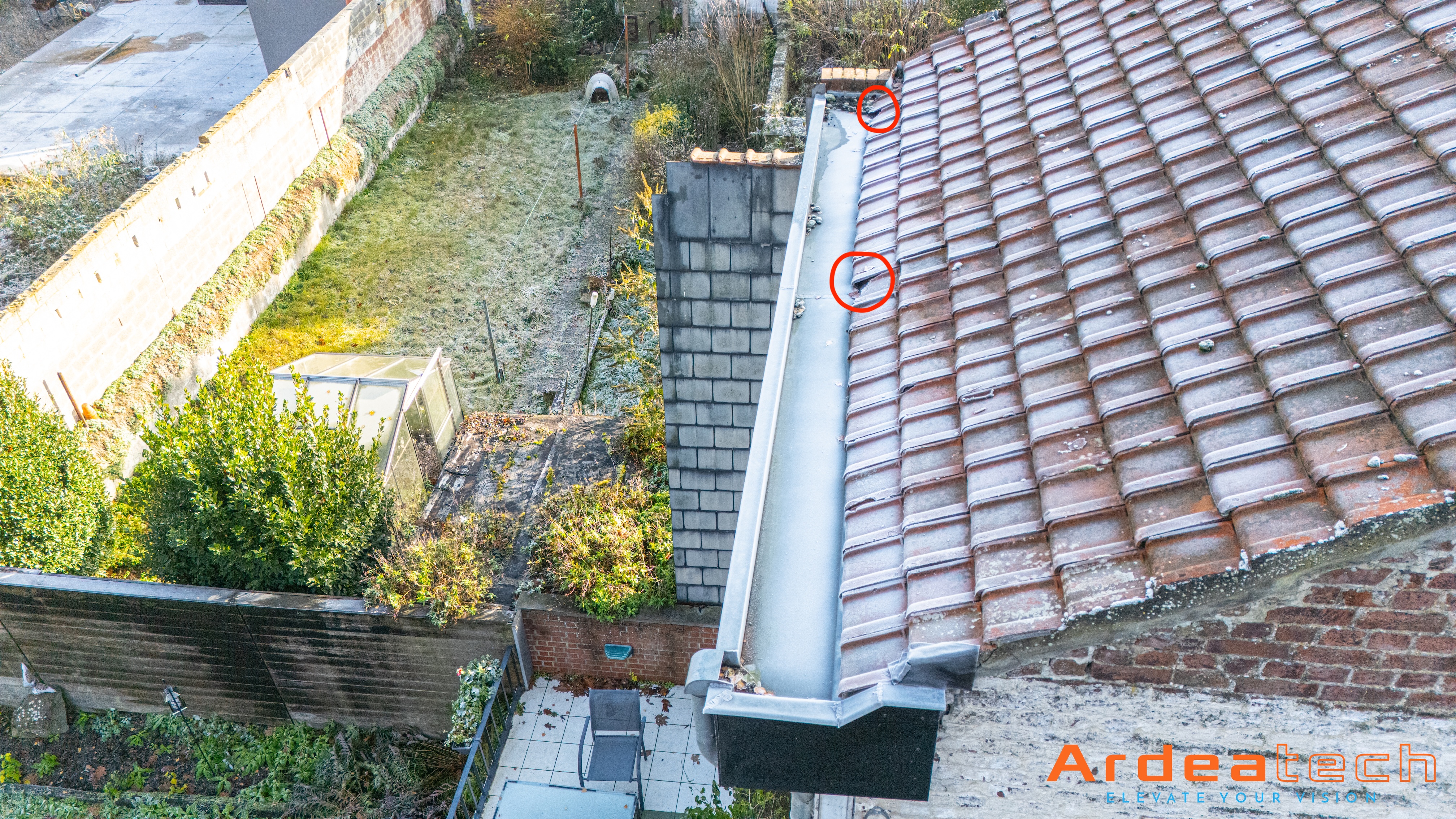 Préparation du drone sur site